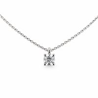 Collana Fanton Gioielli Donna PUNTO LUCE DIAMANTI in Oro bianco Diamante COOR-191-52